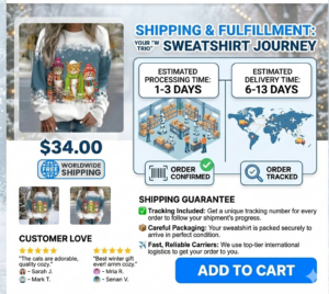 تيشيرت نسائي بأكمام طويلة مزين برسومات رجل الثلج والقطة في عيد الميلاد - تيشيرت فضفاض مناسب للعطلات